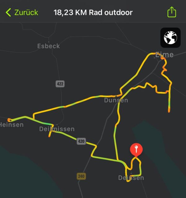 Radtour 21-9